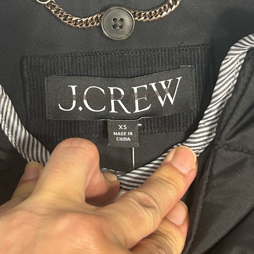 NEW J.Crew Long Barn Jacket™ in waxed cotton twill - Picture 10 of 14